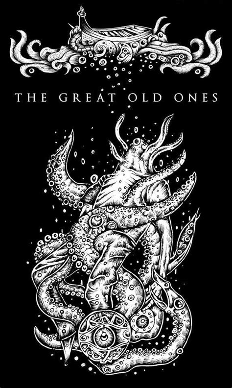 The Great Old Ones Artwork Lovecraftian Horror Cthulhu Fhtagn