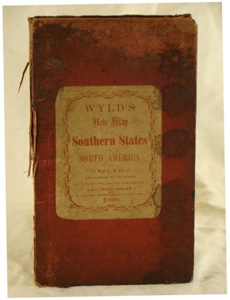 Old World Auctions Auction 137 Lot 231 Map Of The Southern States