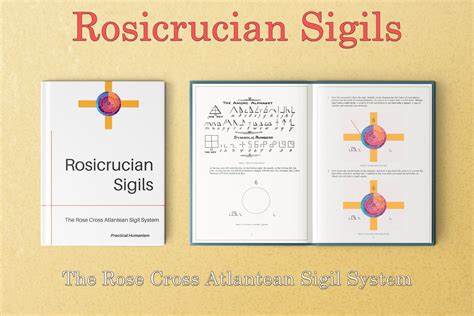 Rosicrucian Sigils The Rose Cross Atlantean Sigil System Etsy