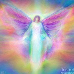Archangel Metatron Reaching Out In Compassion By Glenyss Bourne Archangel Raphael Angel Art