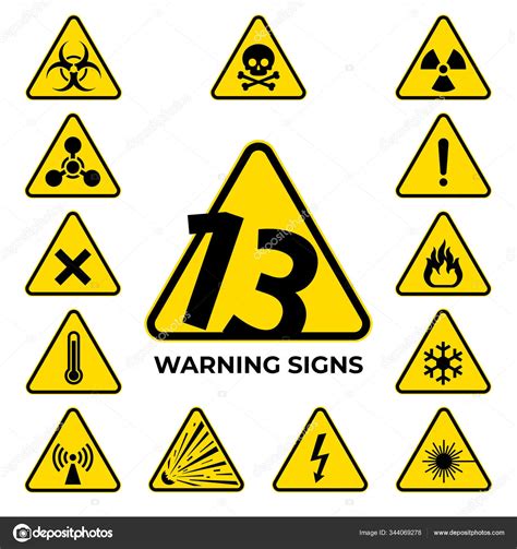 Hazard Warning Symbols
