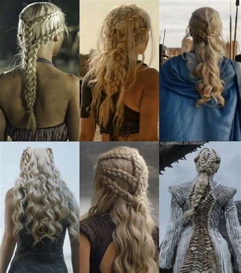 Visual Storytelling In Got Costumes Khaleesi Hair Targaryen Hair