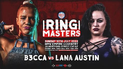 Free Match Wrestle Carnival Lana Austin Vs B3cca Womens Wrestling