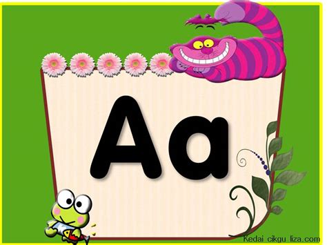 Gambar Kad Huruf Abjad Alphabet Genius Kids Zone Gambar Cantik Di