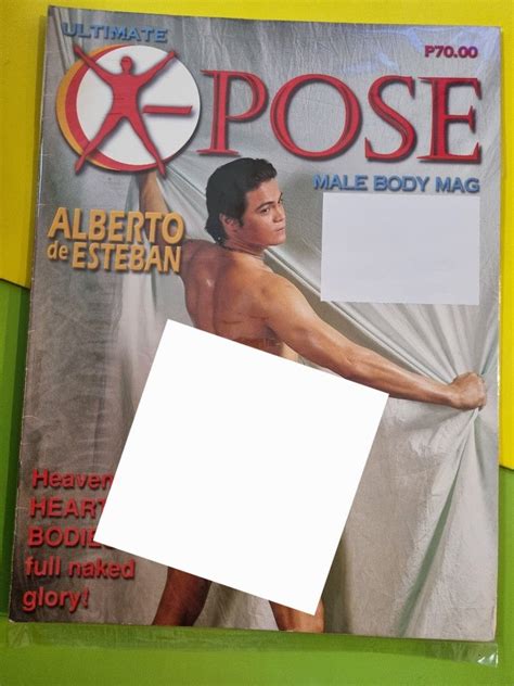 X Pose Male Body Mag On Carousell