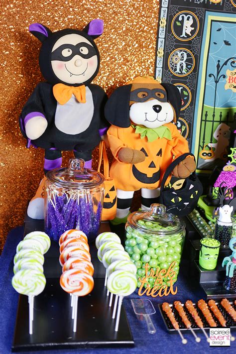 How To Setup A Trick Or Treat Halloween Candy Table Soiree Event Design