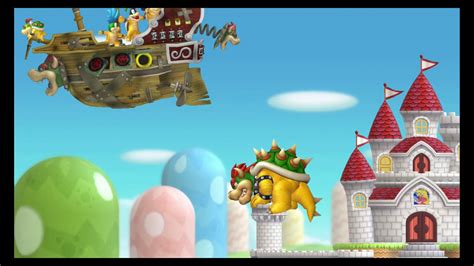 New Super Mario Bros Wii Peachs Castle