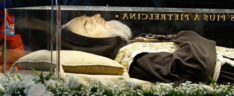 Relics Of St Padre Pio Headed To Alaska The North Star Catholic