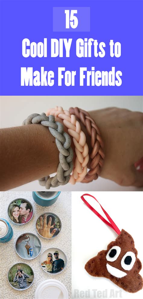 15 Cool DIY Gifts To Make For Friends Craft Lovers
