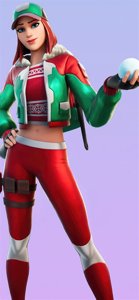 1242x2688 Holly Striker Skin Outfit Fortnite 4k Iphone Xs Max Hd 4k