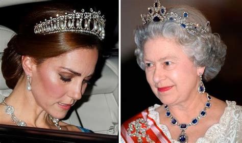 Queen Elizabeth Ii Inside The The Queens Huge Jewel Vault So Many