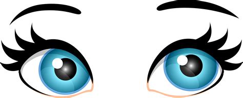 Transparent Background Cartoon Eyes Png Clip Art Library The Best