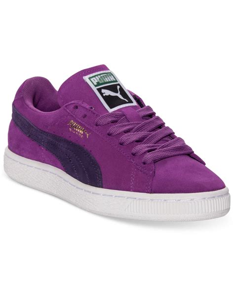 Lyst Puma Womens Suede Classic Casual Sneakers From Finish Line In