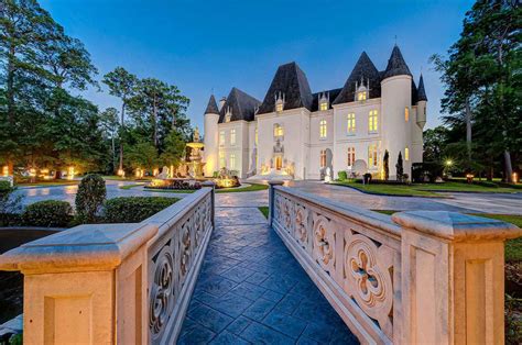 French Castle For Sale In Houston Texas Just 12000000 Country