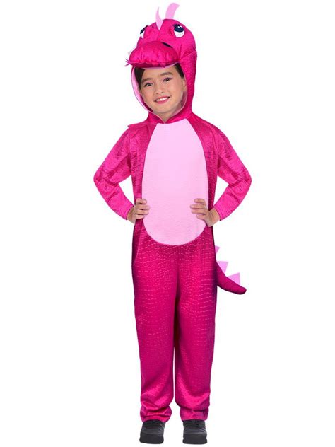Pink Dinosaur Toddler And Child Costume Dinosaur Fancy Dress Pink