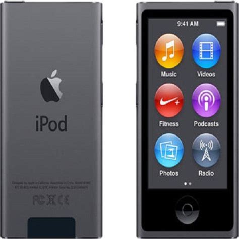 Apple iPod Nano 7th Generation,2015 Edition,A1446 16 GB - Apple ...