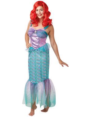 Disfraz Infantil Ariel La Sirenita Disney Princess Lacienciadelcafe