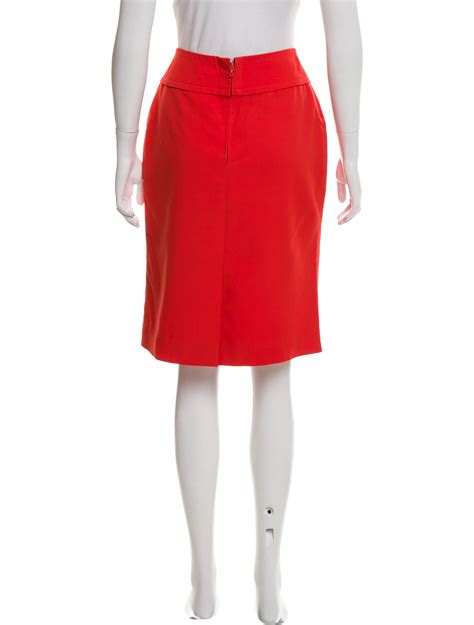 Céline Vintage Knee Length Pencil Skirt Clothing
