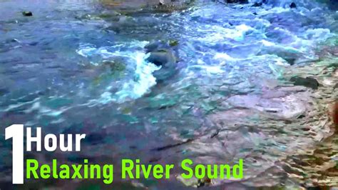 Relaxing River Sounds Peaceful River Flowing Sound Relaxing