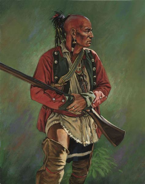 Delaware Scout Native American Artwork Native American Warrior