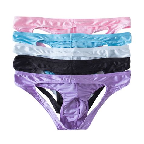 Pcs Men S Briefs Lingerie Underwear Backless Sissy Panties Open Crotch