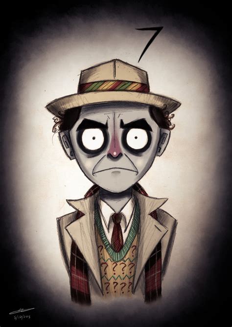 If Doctor Who Crossed Over With Tim Burton Wed Probably Get This Art