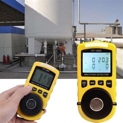 In Gas Analyzer Multi Gas Detector Portable O Co H S Harmful Gas