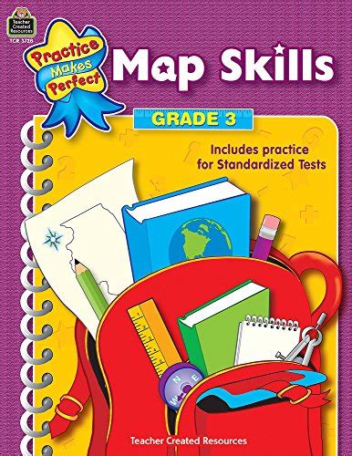 Map Skills Grade 3 Practice Makes Perfect Series Jennifer Overend