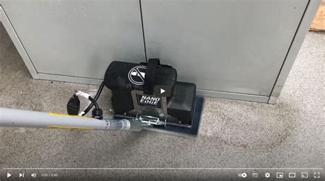 Ein Pad Scheuersmaschine Nano Edge Tomcat Reinigungstechnik