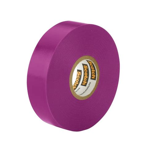 3m Scotch 34 In X 66 Ft Electrical Tape Violet 11271 Ba 5 The