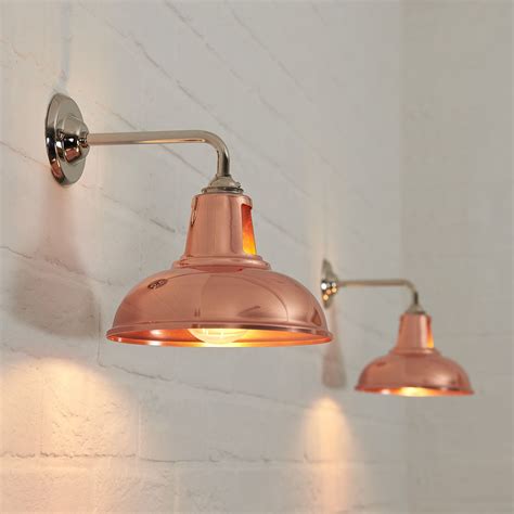 Coolicon Wall Lights In Copper Look Great In An Industrial Or Minimal