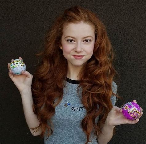 Francesca Capaldi Redhead Hair Color Freckles Girl Girls With Red Hair