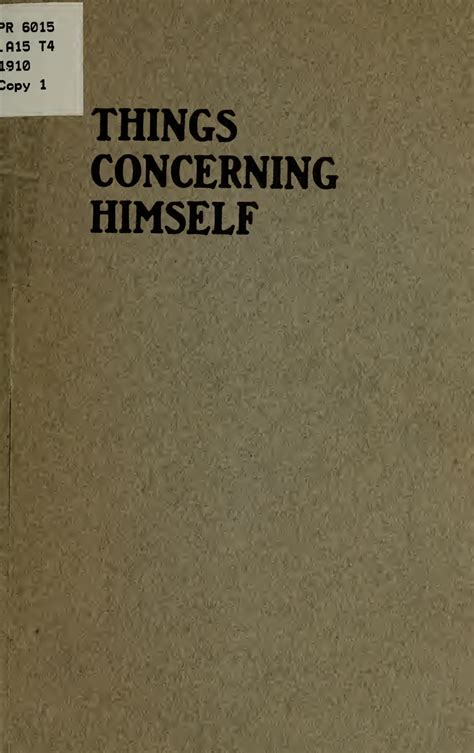 Things Concerning Himself Sacred Songs And Bible Studies Plymouth