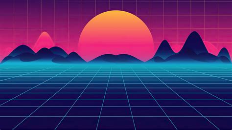 Retro Synthwave Wallpapers Top Những Hình Ảnh Đẹp