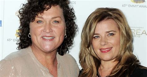 dot marie jones of glee engaged to girlfriend bridgett casteen los angeles times