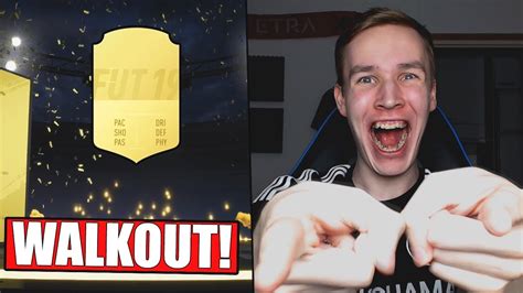 Sain Walkoutin 100k Paketista Fifa 19 Road To Glory Suomi 23 Youtube