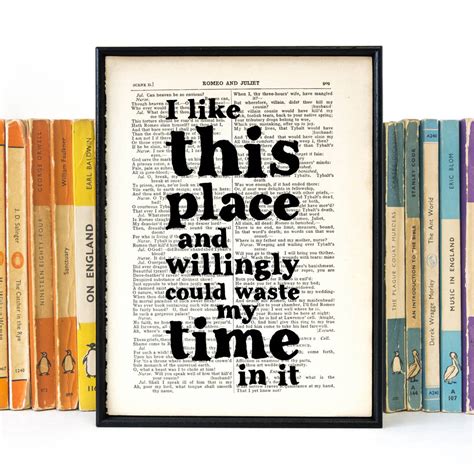 Little But Fierce Literary Quote T For Her Print By Bookishly