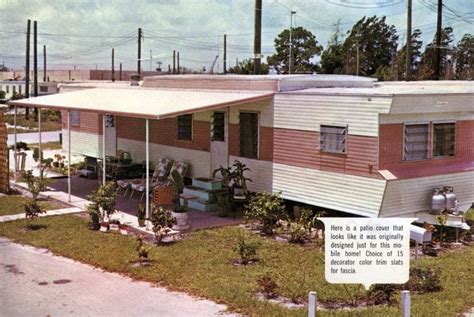 Mobile Homes See Vintage Models From The Trailer Trend Of The 50s And 60s Click Americana