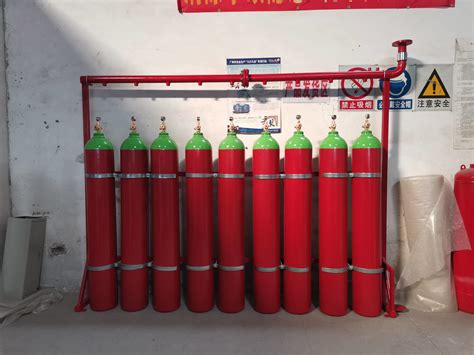 Inergen IG541 Inert Gas Fire Suppression System Enclosed Flooding