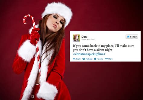 Tempting Funny Christmas Pickup Lines Popsugar Love Sex Photo