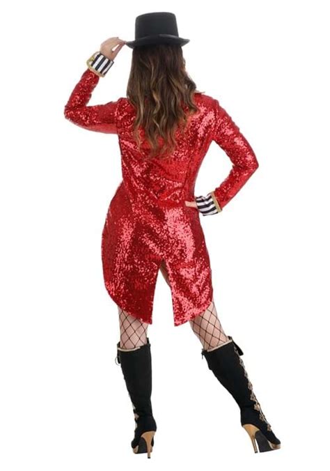 Sexy Sequin Ringmaster Womens Costume