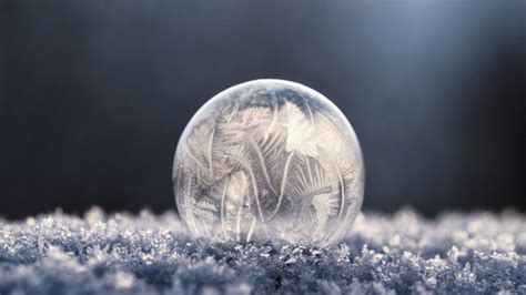 Bubbles Soap Frost Winter Frozen Bubble Macro Ice Hd Wallpapers