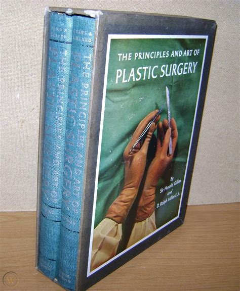 Principles And Art Of Plastic Surgery 1957 Sir Harold Gilliesand Millard
