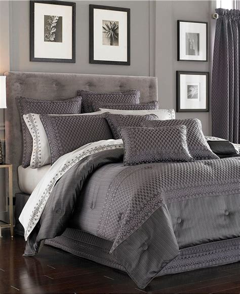 J Queen New York Bohemia Graphite California King Comforter Set Bed