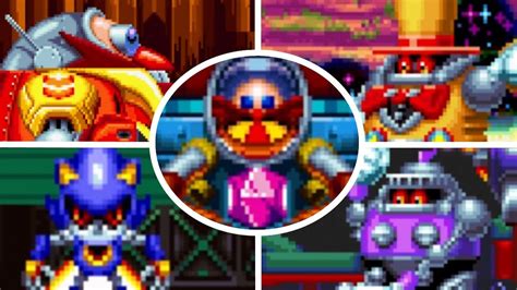 Sonic Mania All Bosses And Ending Youtube