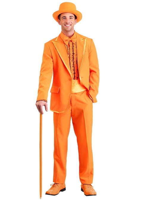 Adult Orange Tuxedo Costume Men S Suits