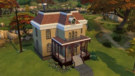 Bates Mansion Motel By Kinglauti At Mod The Sims Sims 4 Updates