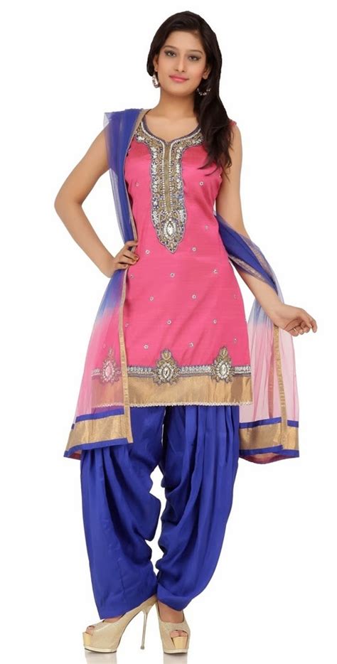 Chhabra555 Punjabi Suits Collection 14 Punjabi Pleated Salwar With