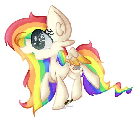Ych The Rainbow Ninja Pony By Aque Laven On Deviantart