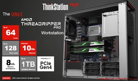 Lenovo Thinkstation P620 Threadripper Pro Review Aec Magazine